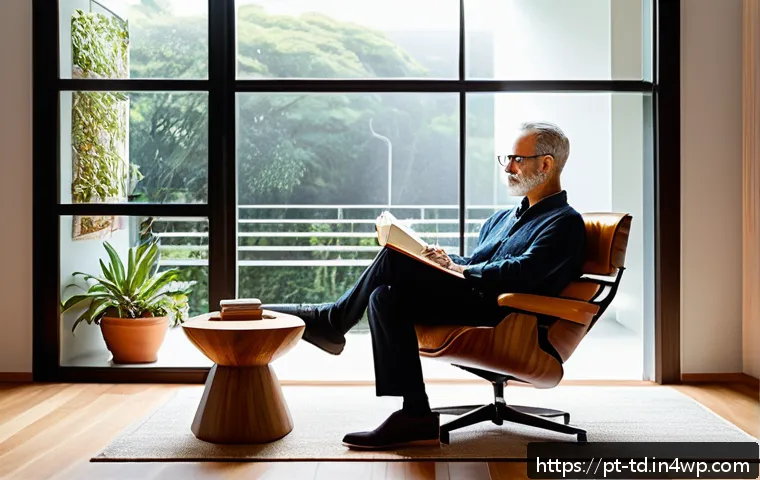 자서전적 치료법에서의 피드백의 중요성 - A serene therapy room in a modern Brazilian apartment, featuring warm natural light filtering throug...